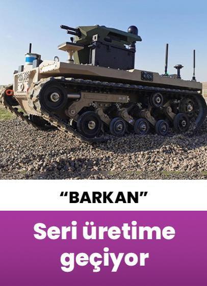 İnsansız otonom kara aracı BARKAN, seri üretim onayı aldı!