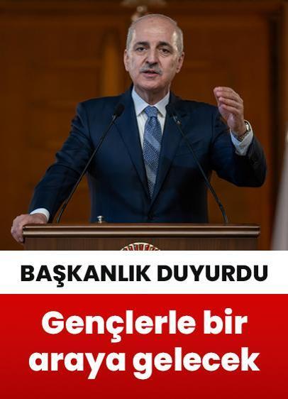 TBMM Başkanı Kurtulmuş, 19 Mayıs'ta gençlerle bir araya gelecek!