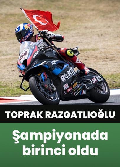 Toprak Razgatlıoğlu, Çekya'da birinci oldu!