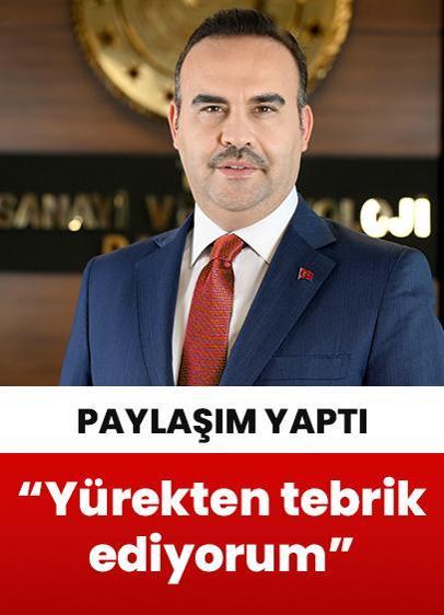 Bakan Kacır, bilim olimpiyatlarında başarı elde eden öğrencileri tebrik etti!