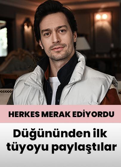 Feyyaz Şerifoğlu Merve Dinçkol'la düğünlerinden ilk tüyoyu verdi!