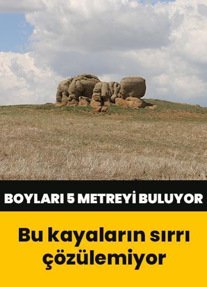 Esrarengiz kayaların sırrı çözülemiyor
