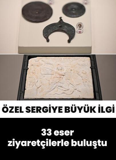 Zeugma Antik Kenti'nde çıkarılan 33 eser, sanatseverlerle buluştu