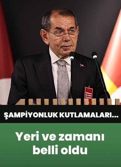 Galatasaray'ın şampiyonluk kutlamaları için tarih verdi