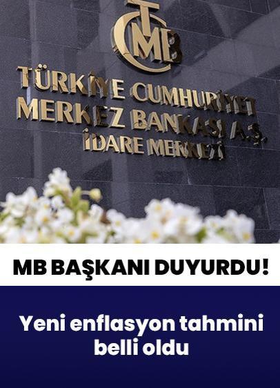Merkez Bankası 2025 yılı enflasyon tahmini belli oldu