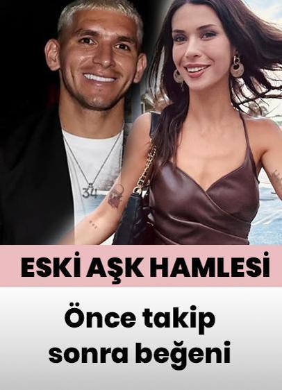 Lucas Torreira'dan eski aşk hamlesi... Önce takip, sonra beğeni