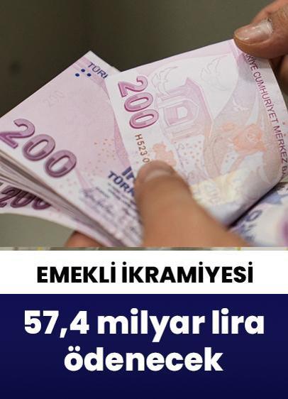 Bayramda emekliye 57,4 milyar lira ikramiye ödemesi yapılacak!