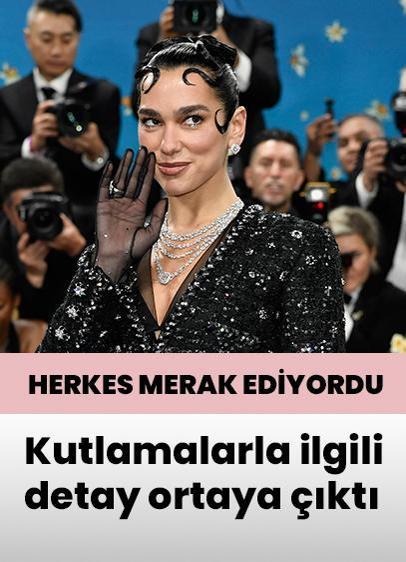 Galatasaray taraftarının heyecanla beklediği kutlama! Herkes Dua Lipa'yı beklerken...