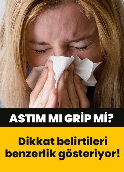Astım mı grip mi? Dikkat belirtileri benzerlik gösteriyor! Uzmanından önemli uyarılar