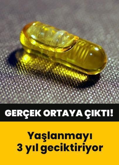 Bilim insanları gerçeği ortaya çıkardı! Bu vitamin yaşlanmayı 3 yıl geciktiriyor