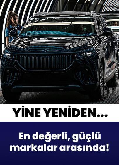 Yine en değerli ve güçlü markalar arasında!