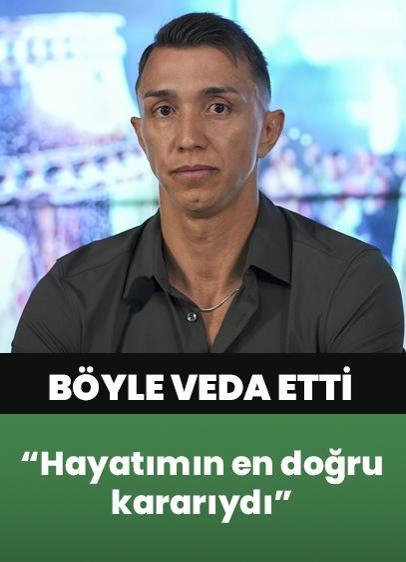 Fernando Muslera, Galatasaray'a böyle veda etti