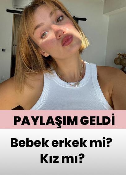 Gizem Karaca'dan paylaşım geldi... Erkek mi? Kız mı?