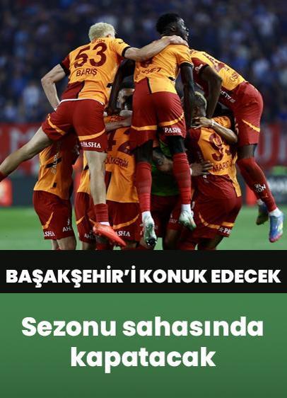 Şampiyon Galatasaray sezonu sahasında kapatacak! RAMS Başakşehir'i konuk edecek