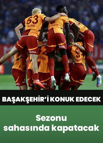 Şampiyon Galatasaray sezonu sahasında kapatacak! RAMS Başakşehir'i konuk edecek
