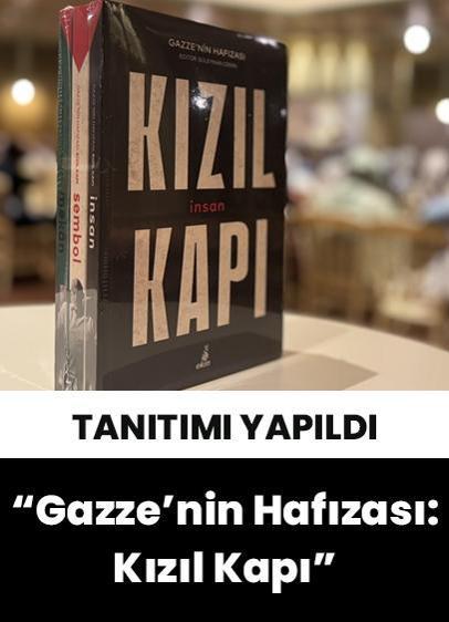"Gazze'nin Hafızası: Kızıl Kapı"nın tanıtımı Taksim'de yapıldı!