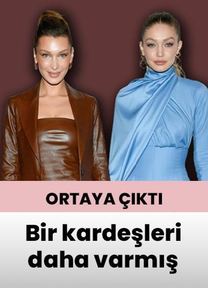 Gigi ve Bella Hadid'in üvey kız kardeşi olduğu ortaya çıktı!