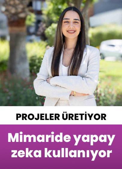 Genç mimar Atlı, yapay zeka ile geleceği tasarlayan projeler üretiyor!