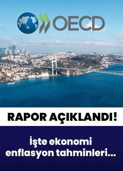 OECD'den "2025 Türkiye" tahminleri! Ekonomi büyüyor, enflasyon geriliyor