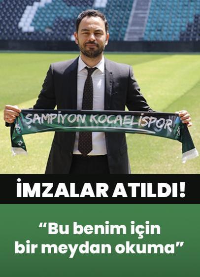 Kocaelispor, Selçuk İnan ile sözleşme imzaladı