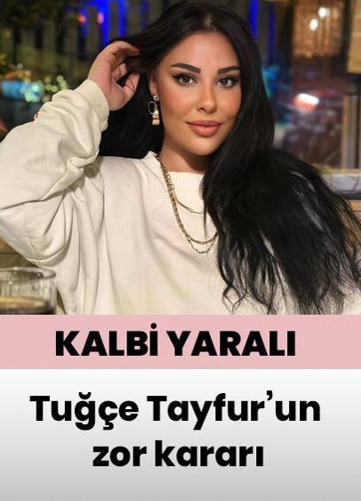 Anne Oldu, kalbi yaralı... Tuğçe Tayfur'un zor kararı