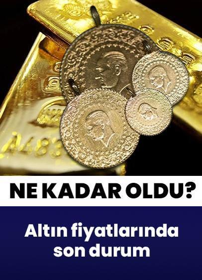 Gram, çeyrek altın kaç TL? Altın fiyatları bugün ne kadar oldu? 4 Haziran Çarşamba altın fiyatları canlı takip