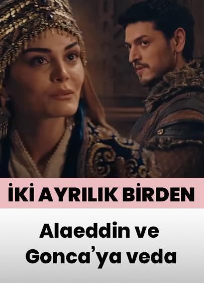 Kuruluş Osman'da iki ayrılık birden! Alaeddin ve Gonca'ya veda