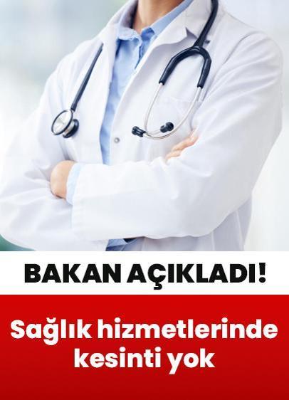 Bayramda sağlık hizmetleri kesintisiz sürecek