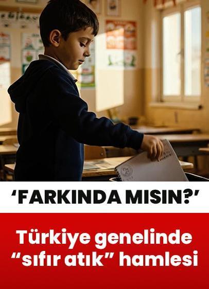 Sıfır Atık Vakfı'ndan Türkiye genelinde farkındalık hamlesi: “Farkında mısın?” kampanyası başladı