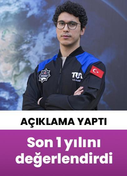 Astronot Atasever, son 1 yılda yaptığı uzay çalışmalarını değerlendirdi!