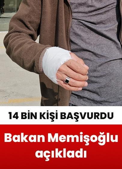 Bayramın ilk gününde 14 bin 372 kişinin sağlık tesislerine başvurduğu bildirildi!