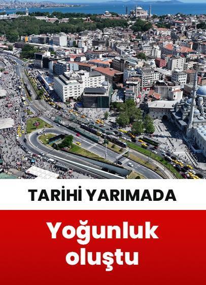 Tarihi Yarımada'da bayramın ikinci günü yoğunluk oluştu!