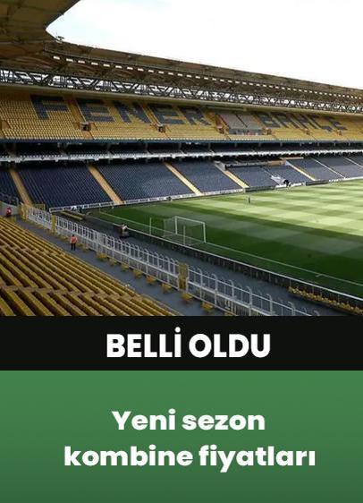 Fenerbahçe'de yeni sezon kombine fiyatları belli oldu