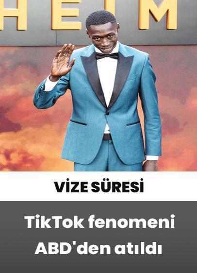 TikTok fenomeni ABD'den atıldı