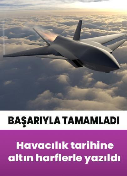 Türkiye'nin ilk insansız savaş uçağı KIZILELMA'dan bir başarı daha