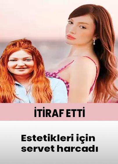 Estetikleri için servet harcadı