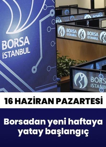 Borsa haftaya yatay başladı