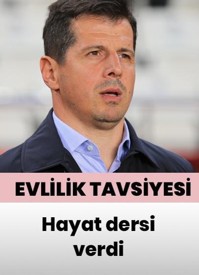 Emre Belözoğlu'ndan evlilik tavsiyesi... Barış Telli'ye hayat dersi verdi