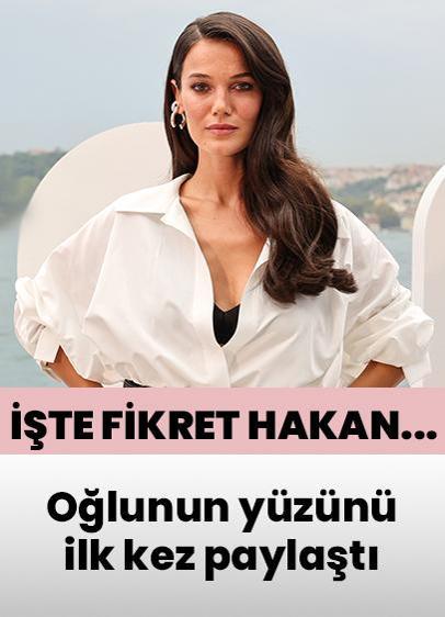Pınar Deniz oğlunun yüzünü ilk kez paylaştı! İşte Fikret Hakan