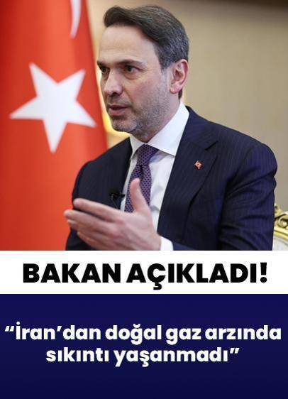 İran'dan doğal gaz arzında sıkıntı yaşanmadığını bildirdi