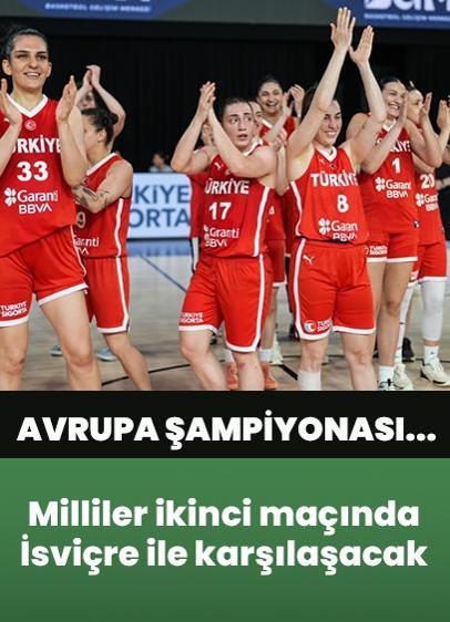 Milliler gruptaki ikinci maçında İsviçre ile karşılaşacak