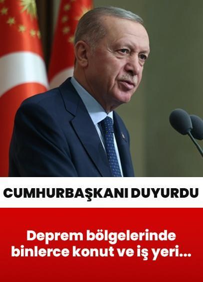 Deprem bölgelerinde 49 bin 56 iş yeri ve konut teslim ediliyor