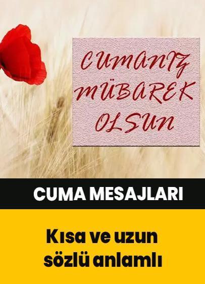 En yeni resimli cuma mesajları 2025 | En güzel, anlamlı, etkileyici, dualı ve Ayetli cuma mesajları