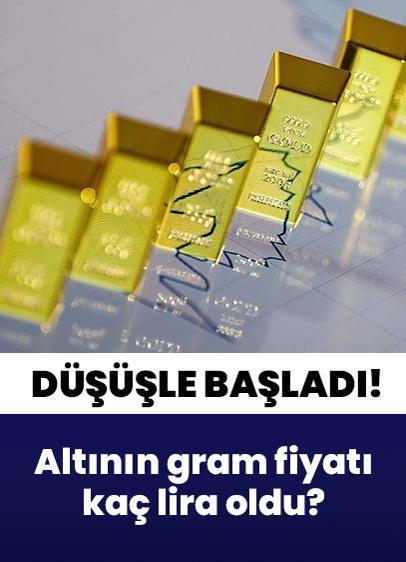 Altın yeni güne düşüşle başladı! Son dakika fiyatlar, canlı takip