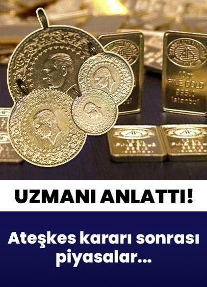 Ateşkes kararı sonrası piyasalar! Altında son durum ne oldu? Uzmanı anlattı