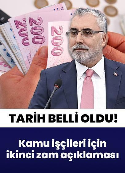 Bakan Işıkhan'dan kamu işçileri için ikinci zam açıklaması! Tarih belli oldu