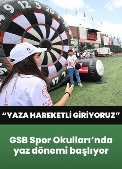 GSB Spor Okulları'nda yaz dönemi başlıyor