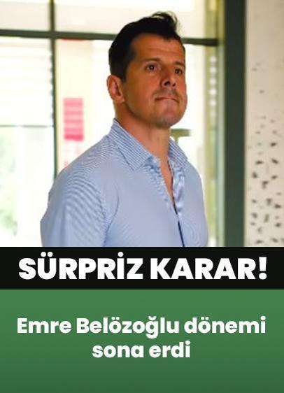 Emre Belözoğlu'ndan sürpriz ayrılık kararı! Antalyaspor'a bu görüntülerle veda etti