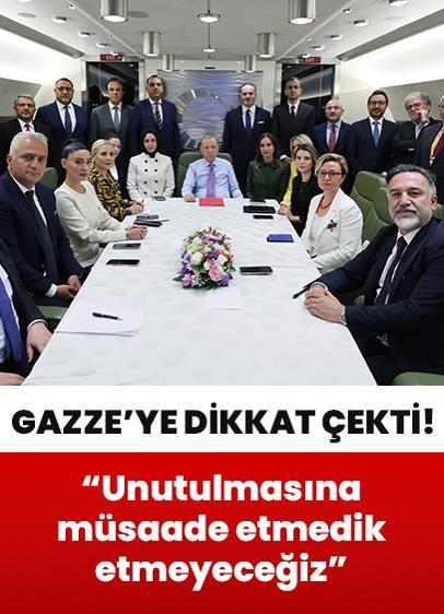 "Gazze'nin unutulmasına müsaade etmedik, etmeyeceğiz"