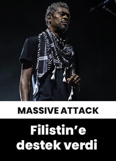Massive Attack müzik grubu, Filistin'e destek mesajı verdi!